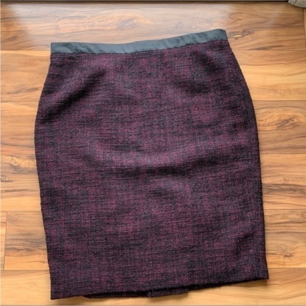Akris punto multi tweed skirt 14